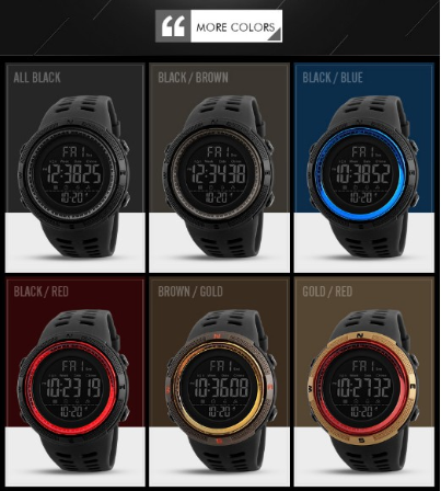 Skmei 1251 นาฬิกาข้อมือบุรุษ